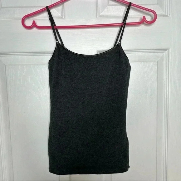 U2B Tank  Top Spagetti Straps Grey Size Medium - Picture 1 of 16